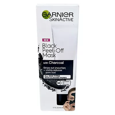 Garnier SkinActive Black Peel-Off Beauty Mask With Charcoal 1.7 Fl Oz • $9.99