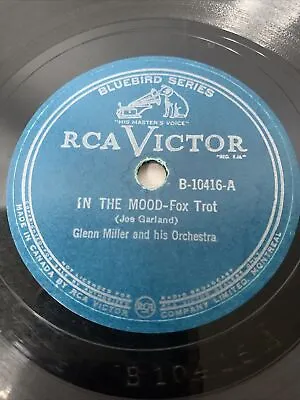 Glen Miller Fox Trot In The Mood / I Want To Be Happy RCA Victor 78 Rpm • $15.31