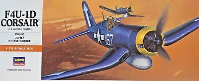 1/72 WW2 Fighter : Vought F4U-1D Corsair [USN] #00140 : HASEGAWA • $12.92