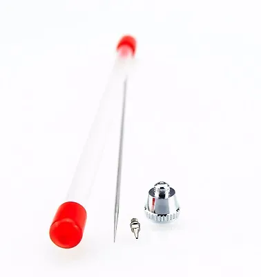 £7.25 • Buy Airbrush Needle Nozzle & Nozzle Cap Airbrushing Kit 0.2mm VEDA Airbrush Needles