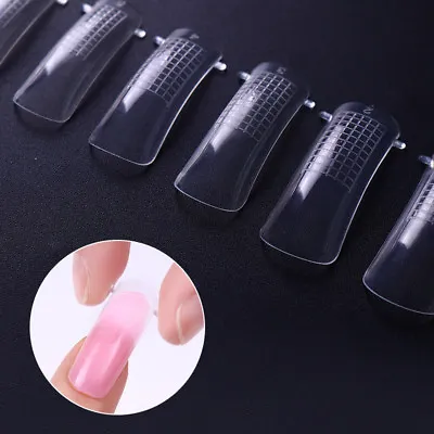20pcs Building Mold Tips Dual Forms Finger Extension Extension Nail Gel Tool • $0.99