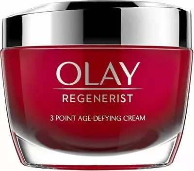 2*Olay Regenerist Day Age-Defying Face Cream Hydrate Firm Renew 50ml**DMG BOX* • £16.99