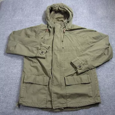 Old Navy Surplus Military Jacket Mens Medium Green Utility Cargo Hooded • $39.99