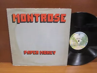 LP / Montrose / Paper Money / 1974 1st Issue / Sammy Hagar • $12.95