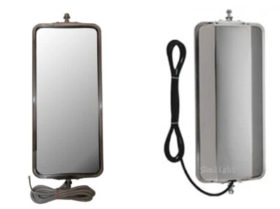 $88.80 • Buy One Pair Of 7  X 16  West Coast Mirrors Heated Truck Mirrors Universal