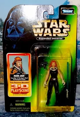 Star Wars Expanded Universe Mara Jade 3.75 Figure With 3D Play Scene Kenner 1998 • $19.95
