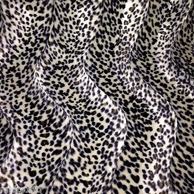 £11.50 • Buy Animal Print Velboa Faux Fur Velour Fabric Craft Material 60  Wide M220