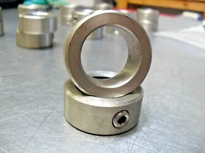 QTY 2 - Axle Shaft Collar - Clamp Stainless Steel 1  Id LOT SALE W/free Ship • $18.50