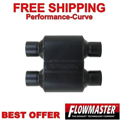 Flowmaster Super 10 Series Muffler 2.5  Dual / Dual 8425154 • $99.95