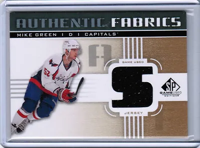 11/12 SP GAME USED HOCKEY AUTHENTIC FABRICS JERSEY CARDS (AF-X) U-Pick From List • $2.49