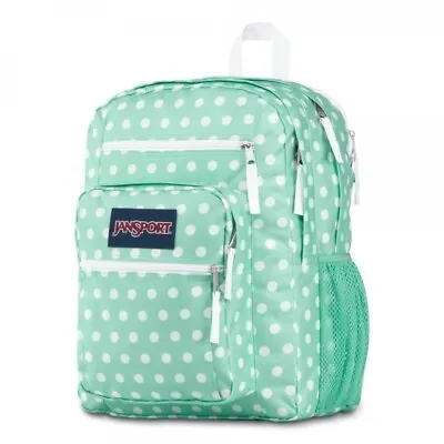 £39.99 • Buy JANSPORT Big Student Backpack/Schoolbag - Cascade Polkadot 34L JS0A47JK5U7