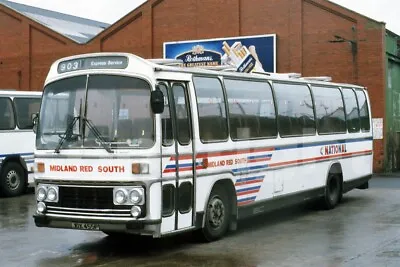 Coach Photo - Midland Red South 455 JOX455P Leyland Leopard National Express • £1.19