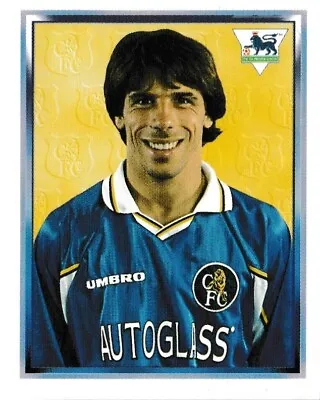 £3.95 • Buy Gianfranco Zola Chelsea Merlin Premier League 98 Sticker #143