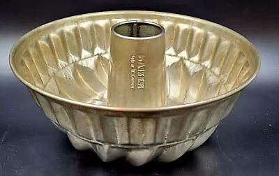 Vintage Kaiser Bundt Pan  West Germany Metal Tin Jello/ Cake Mold • $22