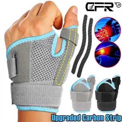 Thumb Support Wrist Brace Stabilizer Sprain Carpal Tunnel Arthritis Pain Relief • $9.99