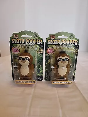 Lot Of 2 Treat Street Sloth Pooper Walking Candy Dispenser W /Candy Treat .28oz  • $17.95