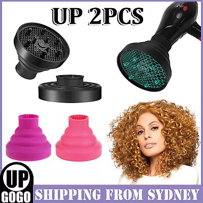 Universal Silicone Hair Dryer Diffuser Portable Foldable Professional Salon New • $11.49