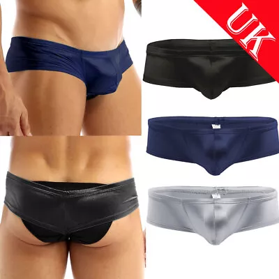 UK Mens Posing Stretch Boxer Underwear Cheeky Micro Briefs Bulge Pouch Panties • £8.99