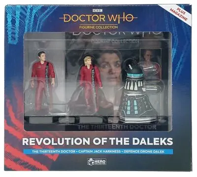 Doctor Who Revolution Of The Daleks Figures WHOEN401 Model Collection 13th Jack • £22.99