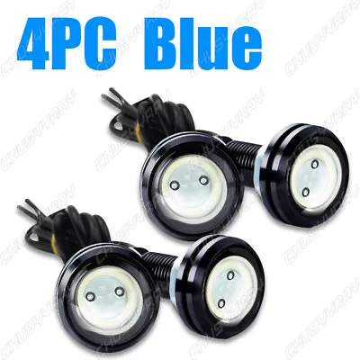 4x BLUE LED Boat Lights Kit Waterproof Pod Bright LED Marine Interior Deck Spot • $21.98