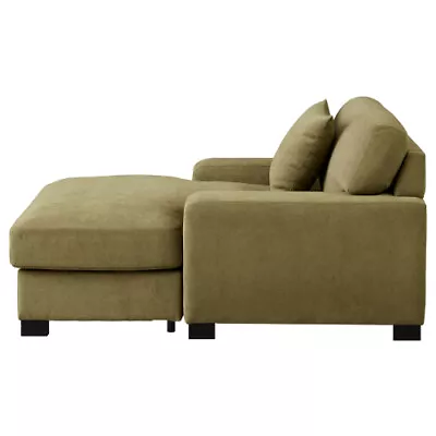 Modern Mid-Century Indoor Oversized Chaise Lounger Comfort Sleeper Sofa  • $581.15