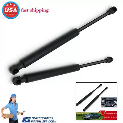  Front Bonnet Hood  Gas Struts Lift Support Shock For BMW 3 Series E46 1998-06 • $21.08