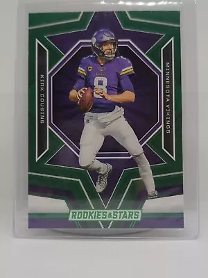 2023 Rookies & Stars Kirk Cousin No.69 GREEN Parallel Minnesota Vikings💥 • $0.45