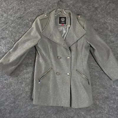Vince Camuto Women's Coat Size XL Gray Wool Blend Double Breasted NWOT • $59.97