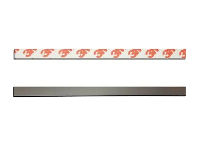 Self Adhesive Magnetic Strip Multipole Anisotropic 12x90mm 3M Backing X6 Tape • £2.99