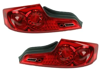 Fit Infiniti G35 Coupe 2dr 2006-2007 Tail Lights Rear Lamps Taillights Pair • $370