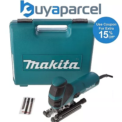 Makita 4351FCT 110V Orbital Action Jigsaw Supplied In A Carry Case + Blades • £132.99