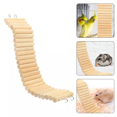  Ladder Fence Guinea Pig Hideout Rat Cage Accessories Hamster • £12.15