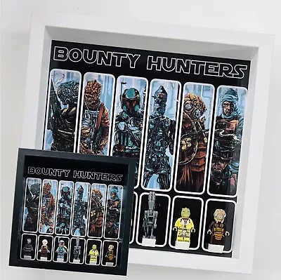 Multi Choice Display Frame For Lego ® Star Wars Bounty Hunters Minifigures  • $36.76