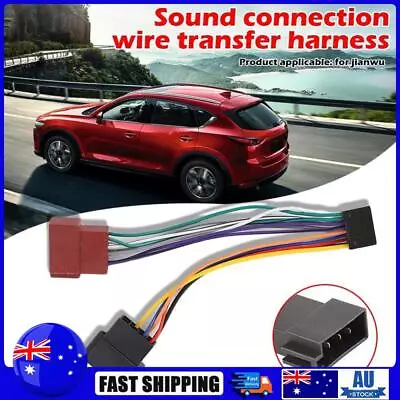 For KENWOOD Car Stereo Radio ISO Wiring Harness Connector Adaptor Cable Loom • $8.79