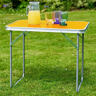 £13.85 • Buy 4/5/6ft Folding Table Heavy Duty Side Table Camping Party Picnic Dining Garden
