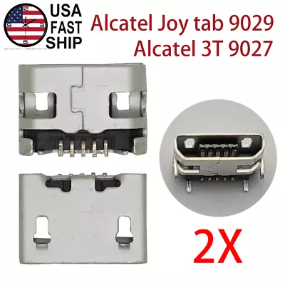 2X Micro USB Charging Port Charger For T-Mobile Alcatel 3T 9027W / Joy Tab 9029W • $6.99
