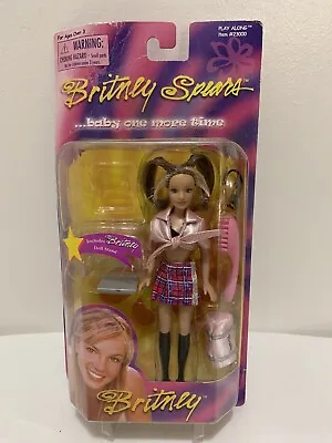 Britney Spears 2000 Play Along Doll Pink Top Skirt Hit Me Baby One More SEALED • $135.81