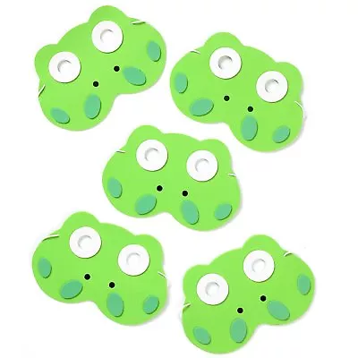 $8.36 • Buy 5 Green Speckled Frogs Foam Masks - Fancy Dress / Childrens Story / Song Masks