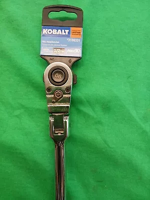 Kobalt 90 Tooth 1/2  Drive Flex Head Ratchet #3108331 • $23