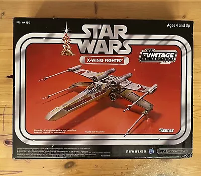 Star Wars The Vintage Collection X-Wing Fighter Toys R Us W/Luke Figures! • $160