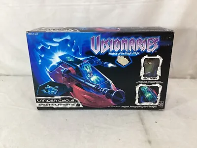 1987 Hasbro Visionaries Lancer Cycle & Ectar Pilot Figure MISB Sealed Boxed RARE • $387.87