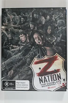 Z Nation Seasons 1 - 3 Box Set - Blu-ray - Region B - Preowned - Tracking (D919) • $59.99