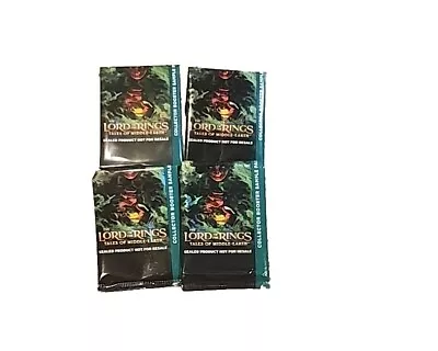 MTG 4x Lord Of The Rings Tales Of Middle-Earth Collector Booster Sample Pack • $29