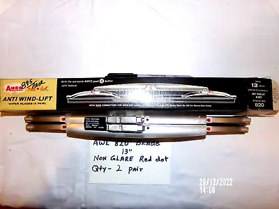 Vintage Anco Awl 820-13  Wiper Blades Non-glare Nos (price Is F0r One Pair) • $80