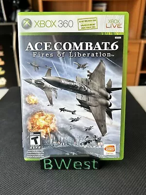 Xbox 360 Ace Combat 6 Fires Of Liberation Complete In Box Tested • $10