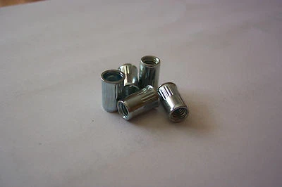 £1.99 • Buy RIVNUTS THIN SHEET COUNTERSUNK STEEL RIVNUTS M3,4,5,6,8 & 10mm