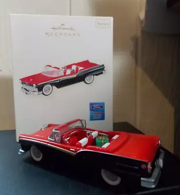 Vintage Hallmark 2017Classic Am. Car 1957 Ford Fairlane 500 17th. NOS Boxed • $12.99