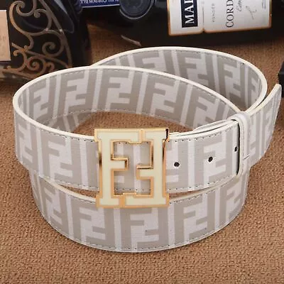 +Men's Fashion Simple Smooth Belt Multi Color Belt Retro Letter Belt++ • $23.50