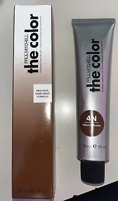 Paul Mitchell The Color 4N Natural Brown Permanent Cream Hair Color 3oz • $13.49