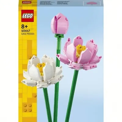 LEGO CREATOR: Lotus Flowers (40647) • $25
